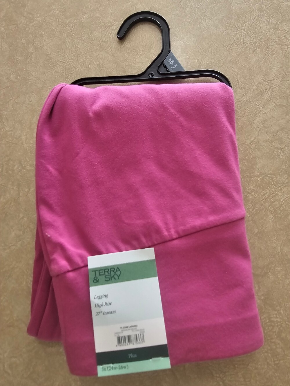 Women's High Rise Leggings Size 3x Plus